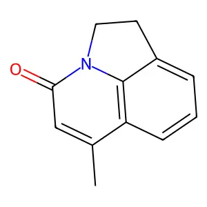 6-Methyl-1,2-dihydro-pyrrolo[3,2,1-ij]quinolin-4-one structure
