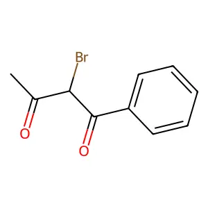 2-Bromo-1-phenylbutane-1,3-dione structure