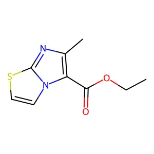 Ethyl 6-methylimidazo[2,1-b]thiazole-5-carboxylate structure