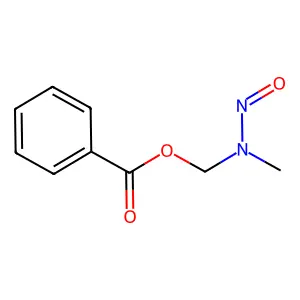1-(N-Methyl-N-nitrosamino)methyl benzoate structure