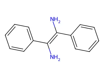 1,2-Ethenediamine, 1,2-diphenyl- structure