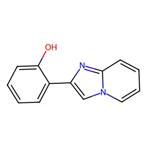 2-(2'-Hydroxyphenyl)imidazo(1,2-a)pyridine structure