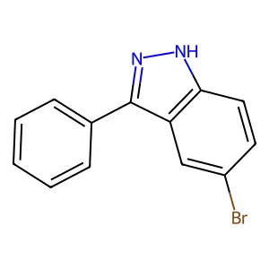 5-Bromo-3-phenyl-1H-indazole structure