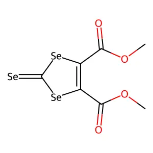 Dimethyl 2-selanylidene-1,3-diselenole-4,5-dicarboxylate structure