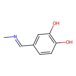 4-(N-Methylformimidoyl)pyrocatechol structure