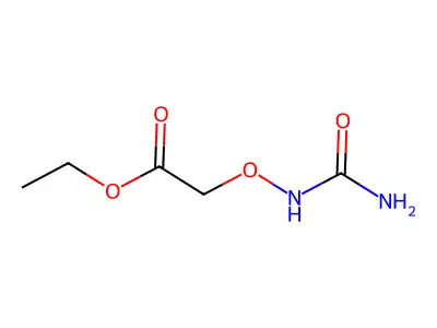 Ethyl ureidooxyacetate structure