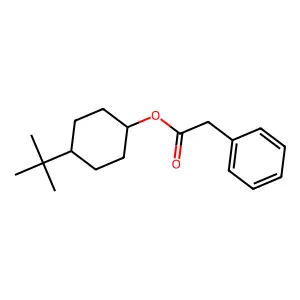 4-tert-Butylcyclohexyl phenylacetate structure