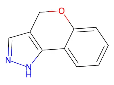 2,4-Dihydrochromeno[4,3-c]pyrazole structure
