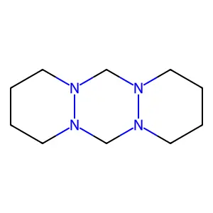 6H,13H-Dipyridazino(1,2-a:1',2'-d)-s-tetrazine, octahydro- structure
