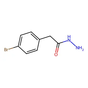 2-(4-溴苯基)乙烷酰肼酸 structure