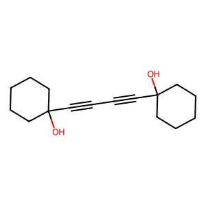 1,4-Bis(1-hydroxycyclohexyl)-1,3-butadiyne structure