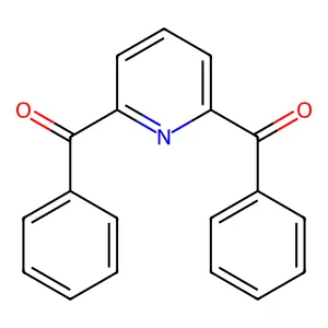 2,6-Dibenzoylpyridine structure