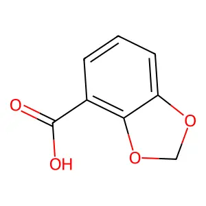 1,3-Dioxaindane-4-carboxylic acid structure