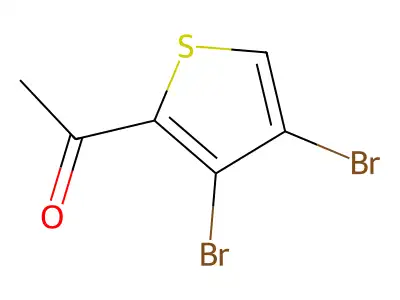 1-(3,4-Dibromothiophen-2-yl)ethan-1-one structure