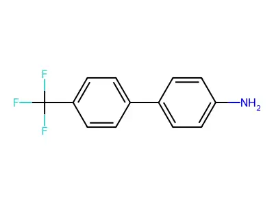 4'-Trifluoromethyl-biphenyl-4-ylamine structure