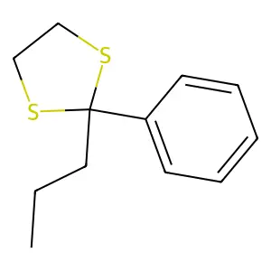 2-苯基-2-丙基-1,3-二硫戊环 structure