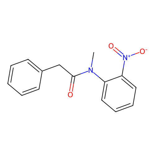 n-Methyl-n-(2-nitrophenyl)-2-phenylacetamide structure