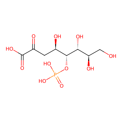 2-Keto-3-deoxyoctonate-5-phosphate structure