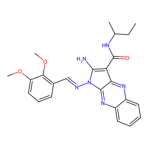 C24H26N6O3 structure