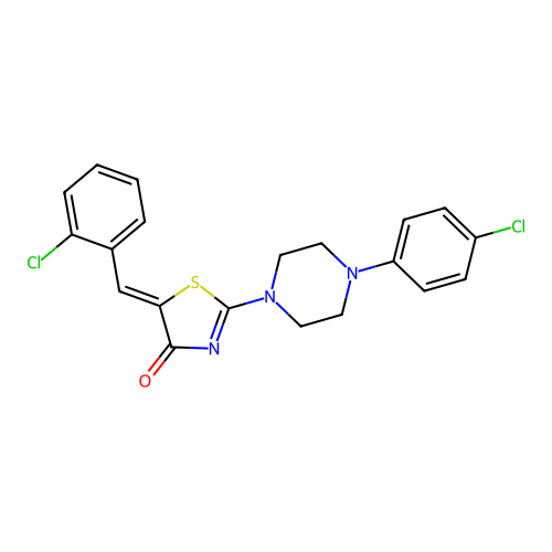 C20H17Cl2N3OS structure