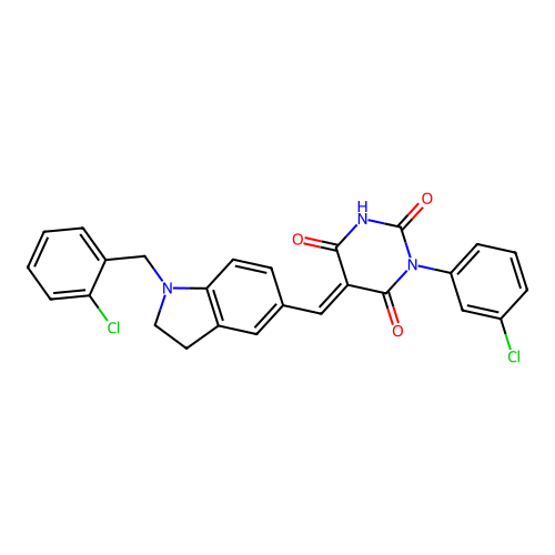 C26H19Cl2N3O3 structure