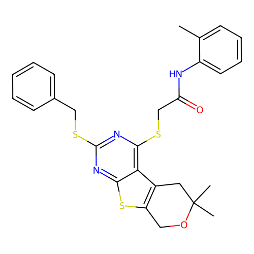 C27H27N3O2S3 structure