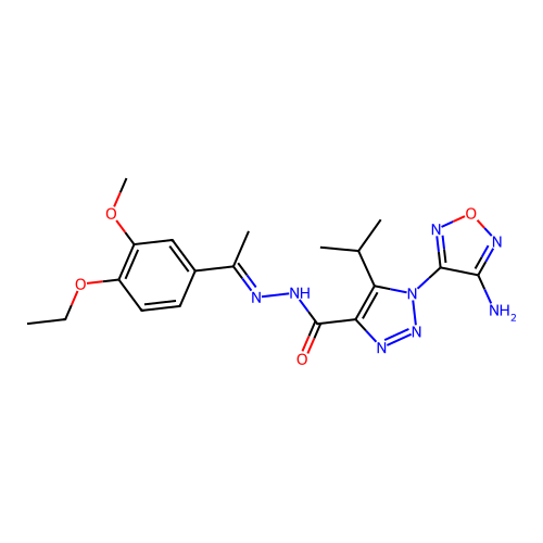 C19H24N8O4 structure