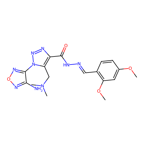 C17H21N9O4 structure