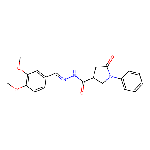 C20H21N3O4 structure