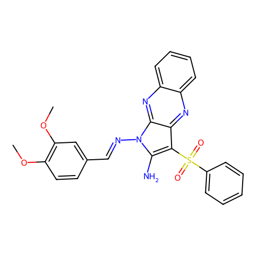C25H21N5O4S structure