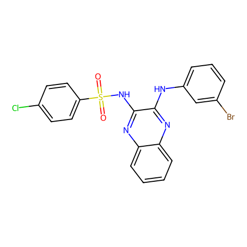 C20H14BrClN4O2S structure