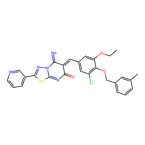 C27H22ClN5O3S structure