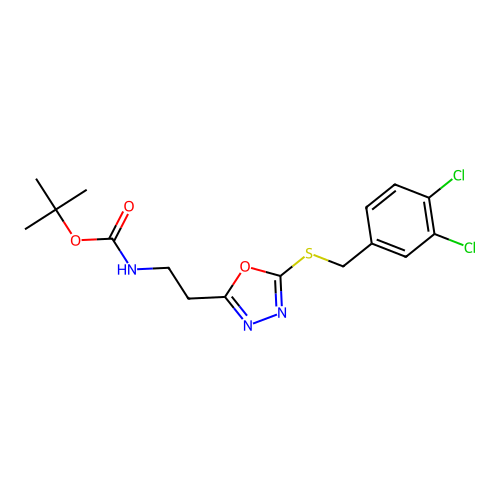 C16H19Cl2N3O3S structure