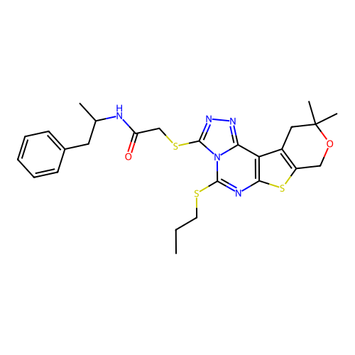 C26H31N5O2S3 structure