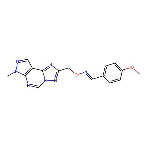 C16H15N7O2 structure