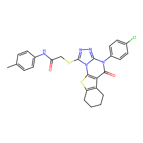 C26H22ClN5O2S2 structure