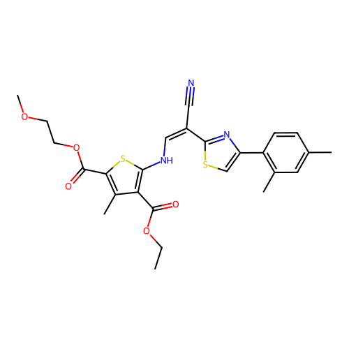 C26H27N3O5S2 structure