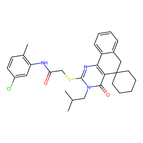 C30H34ClN3O2S structure