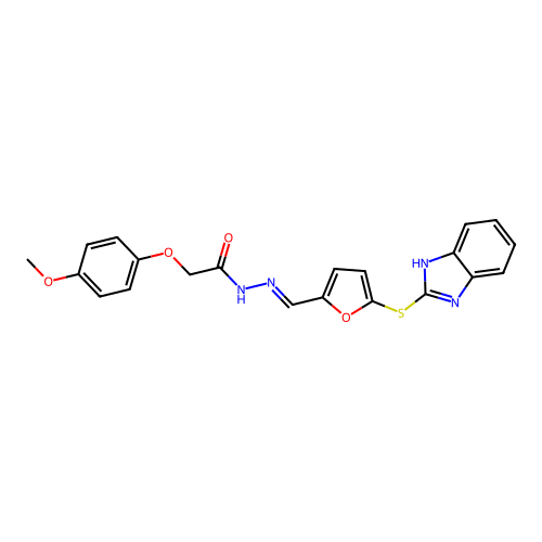 C21H18N4O4S structure