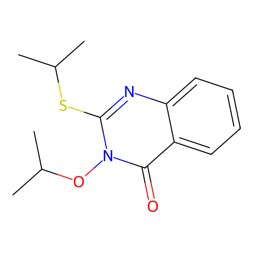 3-isopropoxy-2-(isopropylthio)quinazolin-4(3H)-one structure