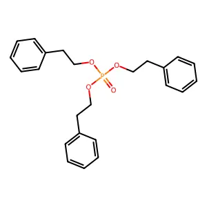 三(2-苯乙基)磷酸酯 structure