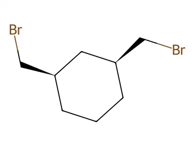 1,3-Bis(bromomethyl)cyclohexane structure