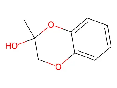 2-Methyl-2,3-dihydro-1,4-benzodioxin-2-ol structure
