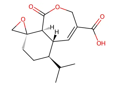 Heptelidic acid structure