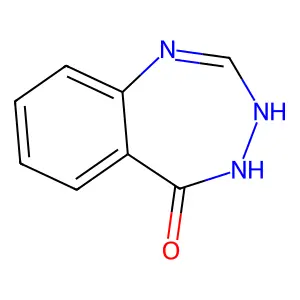 3,4-dihydro-1,3,4-benzotriazepin-5-one structure