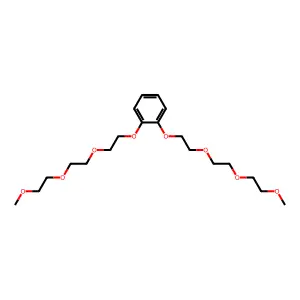 1,2-Bis(2-(2-meo-eto)-eto-eto)benzene structure