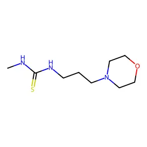 1-Methyl-3-[3-(morpholin-4-yl)propyl]thiourea structure