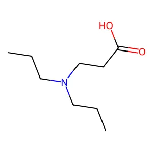 3-(Dipropylamino)propanoic acid structure