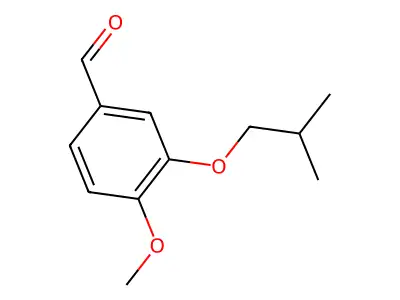 4-Methoxy-3-(2-methylpropoxy)benzaldehyde structure