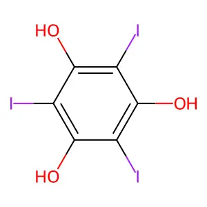2,4,6-Triiodobenzene-1,3,5-triol structure